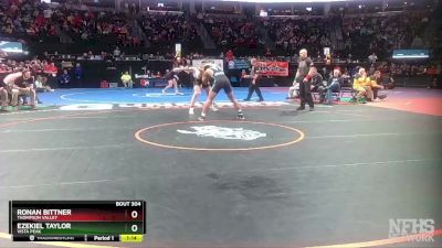 190-4A Semifinal - Ezekiel Taylor, Vista PEAK vs Ronan Bittner, Thompson Valley