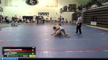 126 lbs Round 3 (8 Team) - Garrett Slaughter, Shelby County vs Jacob Towery, Gardendale Hs