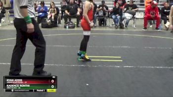 82 lbs Finals (2 Team) - Kadence Ronthi, ARES Black vs Ryan Addis, #papatoddstrong