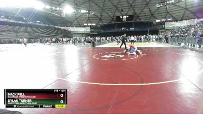 120 lbs Cons. Round 4 - Mack Pell, Cashmere Wrestling Club vs Dylan Turner, Marysville Wrestling Club