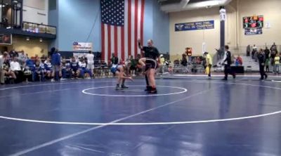 103 lbs match Ryan Erdman Kasson Mantorville MN vs. Tommy Pawelski Montini IL