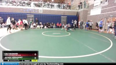 94 lbs Round 1 - Colt Buonviri, Middleton Wrestling Club vs Jayden Hernandez, Small Town Wrestling