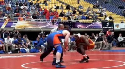 197 lbs round1 Matt Caspeison BSU vs. Jerome Ward ISU