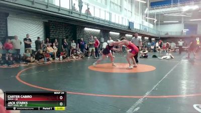 170 lbs Round 5 (10 Team) - Carter Cabiro, WALA vs Jack Starks, Next Level WC