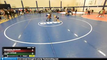 165 lbs Cons. Round 3 - Allen Catour, Loras vs Brandon Peckham, UW-Stevens Point