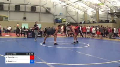 97 kg Consi Of 8 #2 - Kyle Gentile, LVWC vs Brandon Reed, Blue Raider Wrestling Club