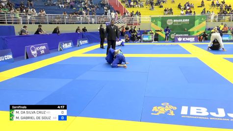 MURILLO DA SILVA CRUZ vs MATHEUS GABRIEL DE SOUZA OLIVEIR 2024 Brasileiro Jiu-Jitsu IBJJF