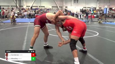 197 lbs Quarters - Jacob Cardenas, Cornell vs Jake Woodley, Oklahoma