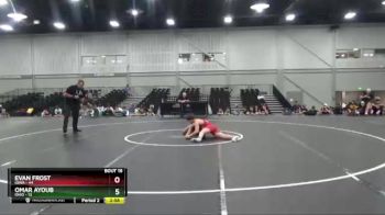 132 lbs Placement Matches (8 Team) - Evan Frost, Iowa vs Omar Ayoub, Ohio