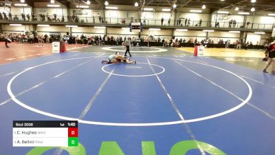 111 lbs Quarterfinal - Caden Hughes, Mayo Quanchi vs Apollo Bellini, Ponaganset High School