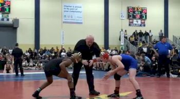 130 lbs match Mark Hall Apple Valley MN vs. Mack Short MN