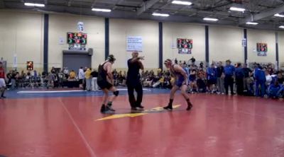 135 lbs match Matt Kelliher Apple Valley MN vs. Matt Kruse Simley MN