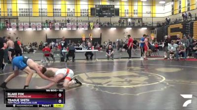 132 lbs Quarterfinal - Blake Fox, Immortal Athletics WC vs Teague Smith, Team Valley Wrestling Club