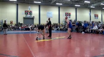 160 lbs match Steve Keogh Apple Valley MN vs. Micah Barnes Simley MN