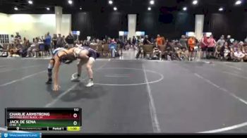 132 lbs Round 1 (8 Team) - Charlie Armstrong, Backyard Boyz Black vs Jack De Sena, CFWA