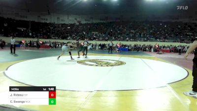 143 lbs Round Of 64 - Jordan Rideau, Edmond Santa Fe vs Colton Swango, McAlester