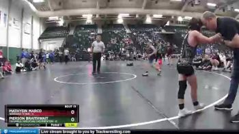 77 lbs Round 5 (6 Team) - Mathysin Marco, Nebraska Titans vs Pierson Braithwait, Columbus Wrestling Organization