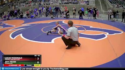 62 lbs Cons. Round 2 - Jett Frank, Warrenton vs Lucas McDonald, Central Linn Mat Club