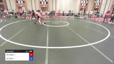 120 lbs Round Of 16 - Marcus Heck, Pa vs Amari Vann, Nj