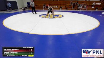 133 B 1st Place Match - Caden Hanover, Poway Wrestling vs Jack Malinconico, Poway Wrestling