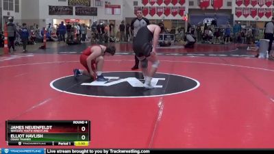 Round 4 - Elliot Havlish, Crass Trained vs James Neuenfeldt, Wayzata Youth Wrestling