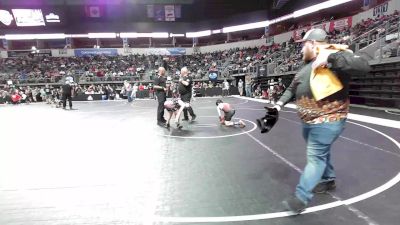 110 lbs Quarterfinal - Ethan Curbelo, Terminator Wrestling Academy vs Jaxen Schaub, East Kansas Eagles