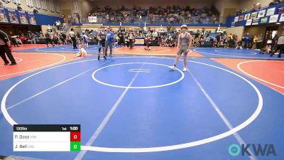 130 lbs Rr Rnd 2 - Parker Goss, Vinita Kids Wrestling vs Jensen Bell, Choctaw