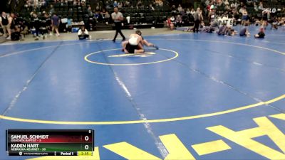 165 lbs Finals (2 Team) - Kaden Hart, Nebraska-Kearney vs Samuel Schmidt, Ouachita Baptist