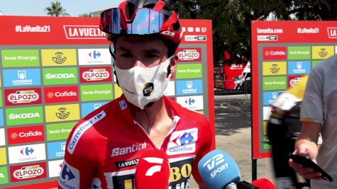 Primoz Roglič: 'We Need To Finish Without Problems' Stage 8 - 2021 Vuelta