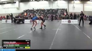 136 lbs Semis & Wb - Kathe Wilken-Yoder, Limestone University vs Athena Willden, Lindenwood University