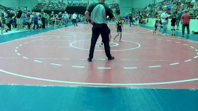 64 lbs Quarterfinal - Kaleb Stone, Foundation Wrestling vs Matthew Hanrahan, Woodstock Wrestling Club