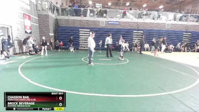 67 lbs Round 2 - Chasson Bail, Middleton Wrestling Club vs Brock Beverage, Eastern Oregon Elite