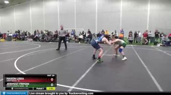 152 lbs Round 2 (4 Team) - Jerimiah Friman, South Dakota Rage vs Mason Liska, Iowa White