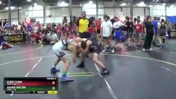 117 lbs Round 2 (6 Team) - Asher Bacon, POWA vs Luke Cline, Fight Club