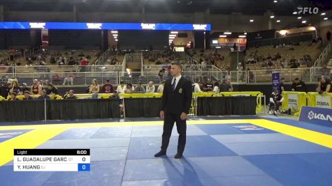 LEDA GUADALUPE GARCIA vs YE HUANG 2024 Pan Jiu Jitsu IBJJF Championship