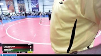 76 lbs Rd# 5- 3:45pm Friday Final Pool - Cayden Clark, Nauman Red vs Arav Pandey, Terps Xpress