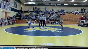 150 lbs Placement Matches (8 Team) - Hunter Wilson, Rockmart vs Skyler Queen, Fannin County HS