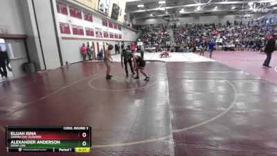 165 lbs Cons. Round 3 - Elijah Igna, Sandra Day OConner vs Alexander Anderson, Show Low