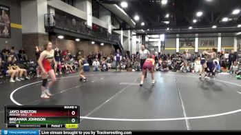 124 lbs Round 4 (6 Team) - Breanna Johnson, BVWC vs Jayci Shelton, Missouri Gold