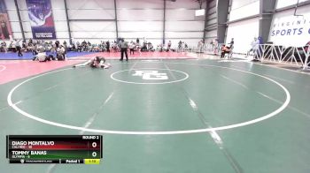 130 lbs Rd# 2 10:30am Friday - Diago Montalvo, Cali Red vs Tommy Banas, Olympia