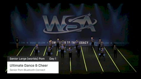 Ultimate Dance & Cheer - Senior Pom Bluetooth Connect [2022 Senior Large (worlds) Pom Day 1] 2022 WSA South Dakota