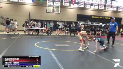 83 lbs Quarterfinal - Curran Meyer, Indee Mat Club vs Keaton Henry, Immortal Athletics WC