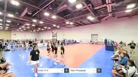 Union 17-3 vs Team Pineapple - 2022 JVA Summerfest presented by Nike