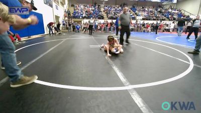 58-61 lbs Rr Rnd 4 - Jake Jabben, Caney Valley Wrestling vs Kacy Purmal, Pryor Tigers