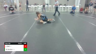 92-96 lbs Round 3 - Brycen Gordon, Hanover Hawkeye vs Jelus Bell, Unattached