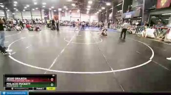 130 lbs Rd# 7- 10:45am Saturday Final Pool - Jesse Grajeda, California National Team vs Malachi Puckett, Minion Black