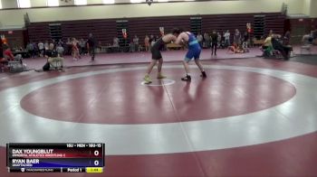 16U-15 lbs Rr3 - Dax Youngblut, Immortal Athletics Wrestling C vs Ryan Baer, Unattached