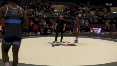 74 lbs Champ. Round 1 - Isaiah White, Indiana RTC vs Jaison White, New England Regional Training Center