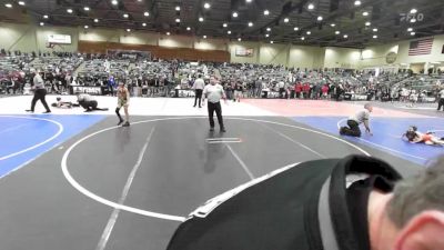 77 lbs Round Of 16 - Louis Sanchez, USA Gold vs Royce Hernandez, Team Pride Academy