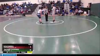 220 lbs Quarters & 1st Wb (16 Team) - Zachary Elizondo, Plano West vs Kyle Diesch, Northwest Nelson